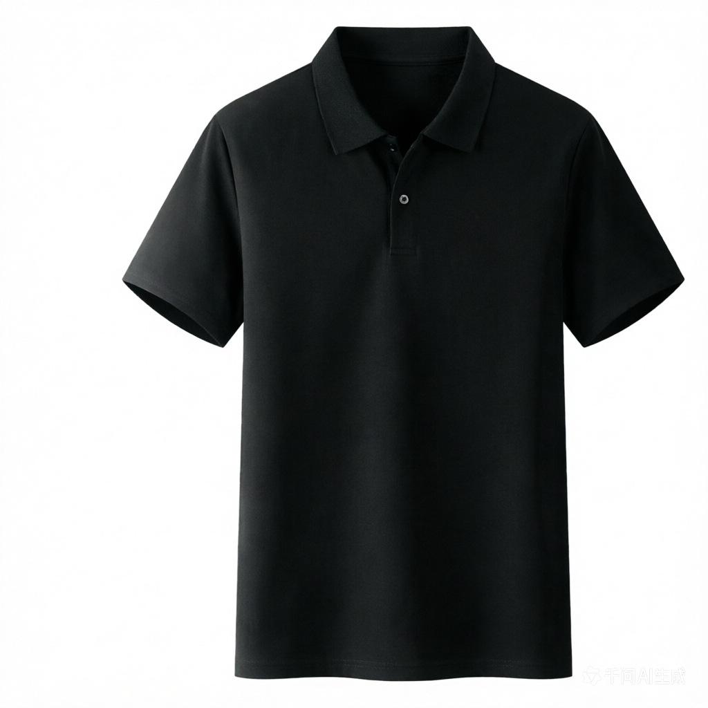 Mens Summer Thin Ice-silk Short-sleeve Polo Shirt With A Turn-down Collar 5