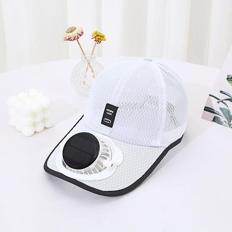 Solar Charging Fan Hat - Breathable Mesh UV Protection Baseball Cap For Men Women Summer Outdoor Sun Hat 11