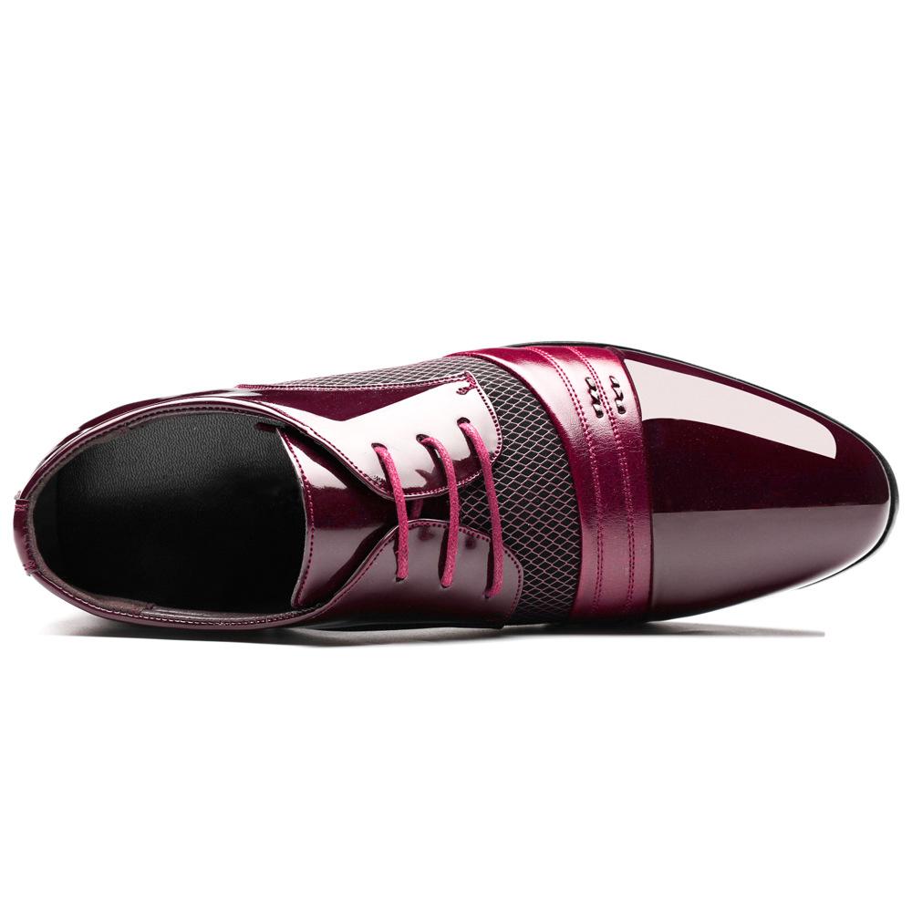 Fashionable Korean-style Leather Shoes For Men 4