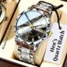 Black Face Silver Ring