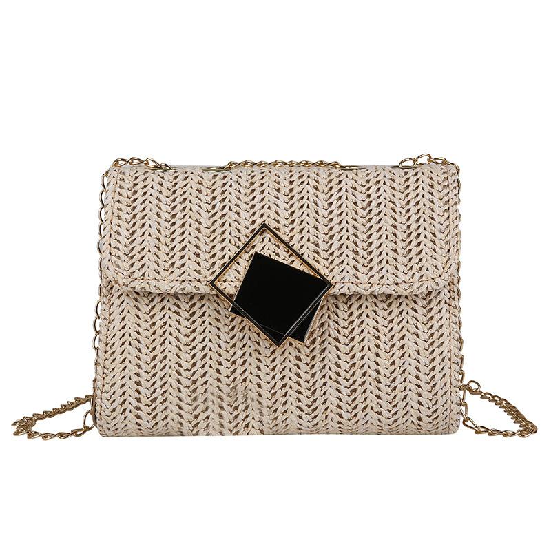 Fashionable ShoulderCrossbody Bag For Women, Korean-Style Small Square Bag With Chain 5