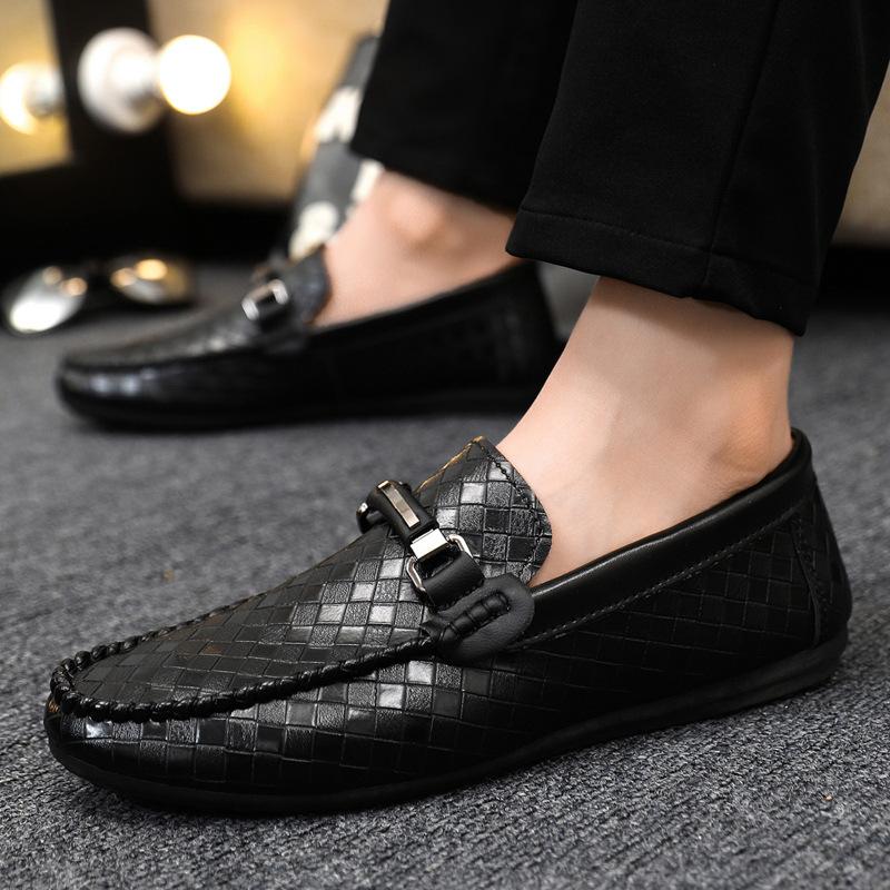 Mens Springsummer Low-top Moccasins Versatile Casual Shoes 3
