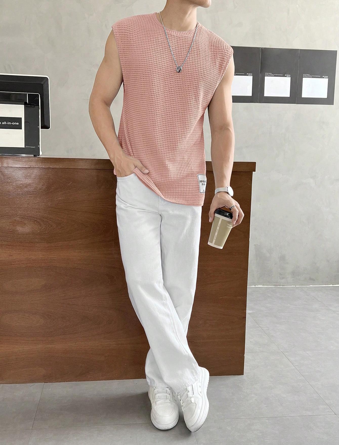 Mens Loose-Fit Fashionable Casual Sports Vest 11