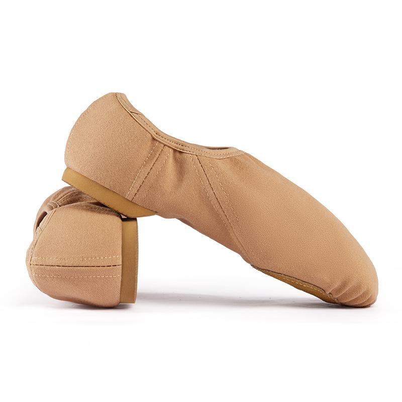 Elastic Fabric Jazz Shoes For Women 8