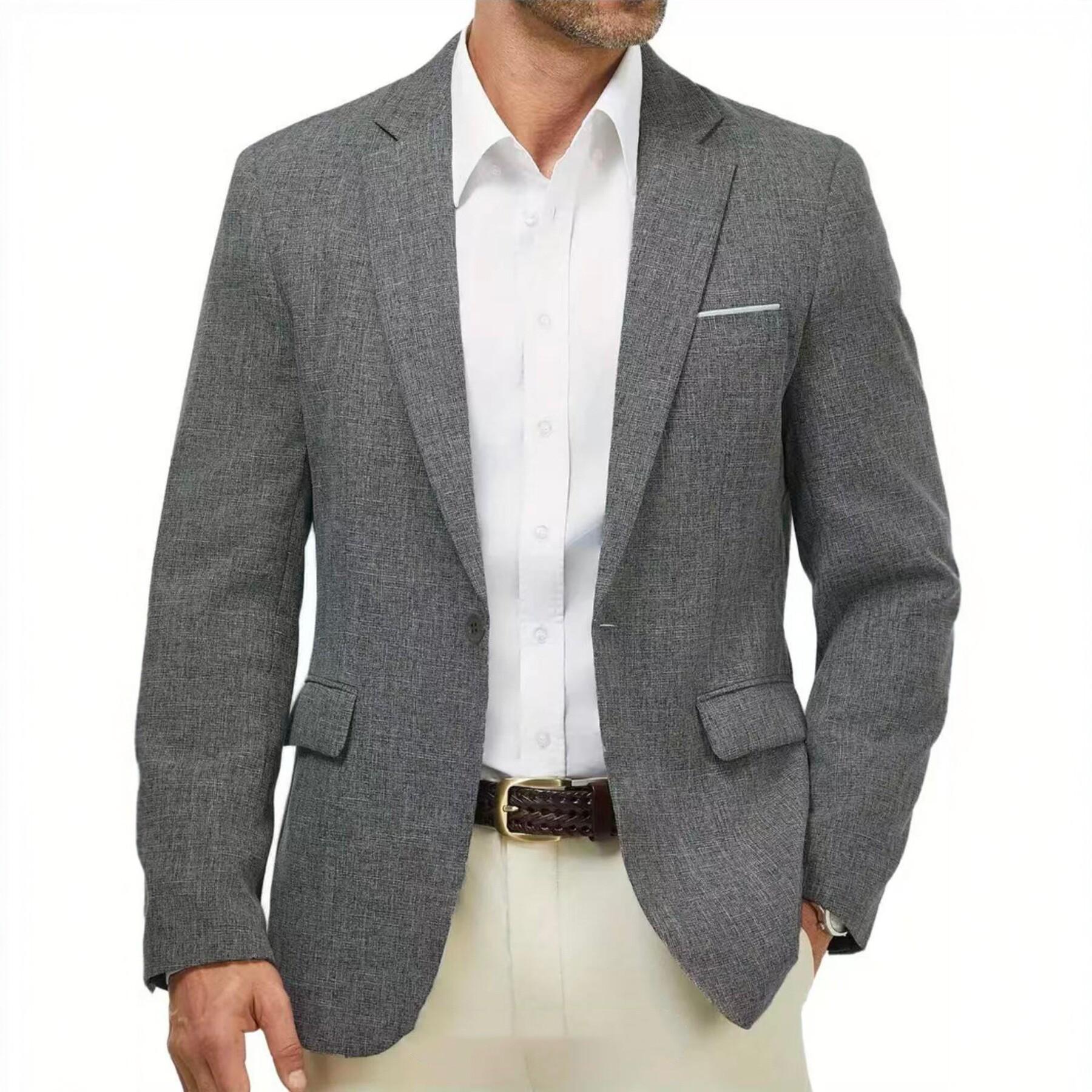Italian-style Summer Mens Lightweight Casual Jacket 3