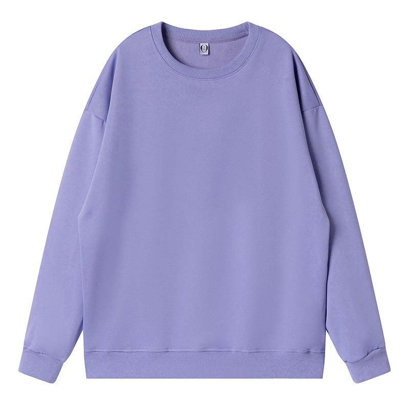Solid-color Plain Sweatshirt For Men And Women 9
