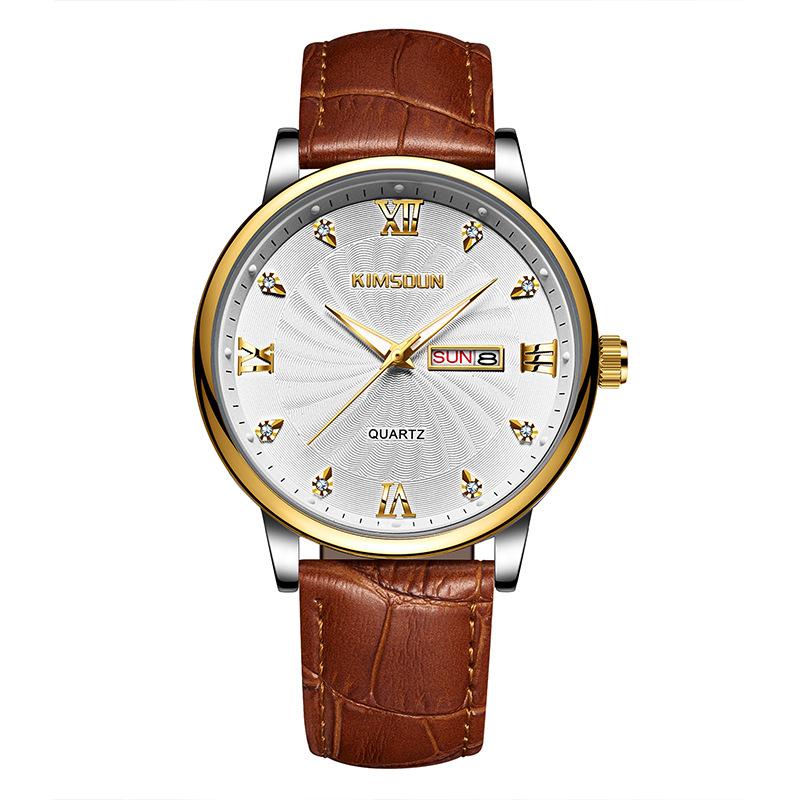 Calendar Waterproof Quartz Watch For Men 10