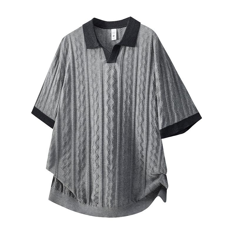 Men's High-End American-Style Heavyweight Short-Sleeve Casual Trendy T-Shirt 7