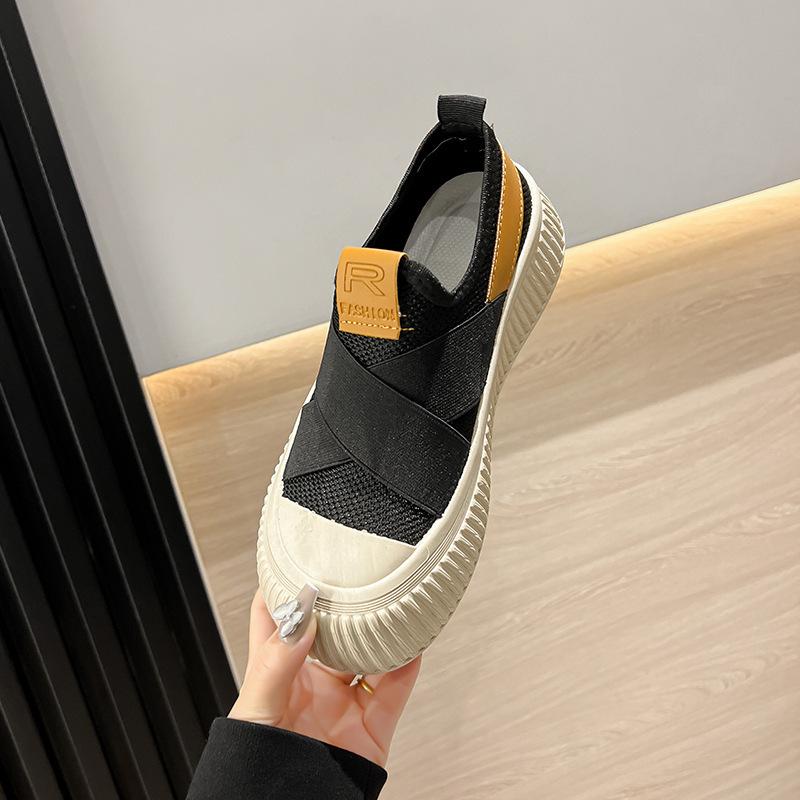 Springautumn Breathable Mesh Cookie Canvas Shoes 3