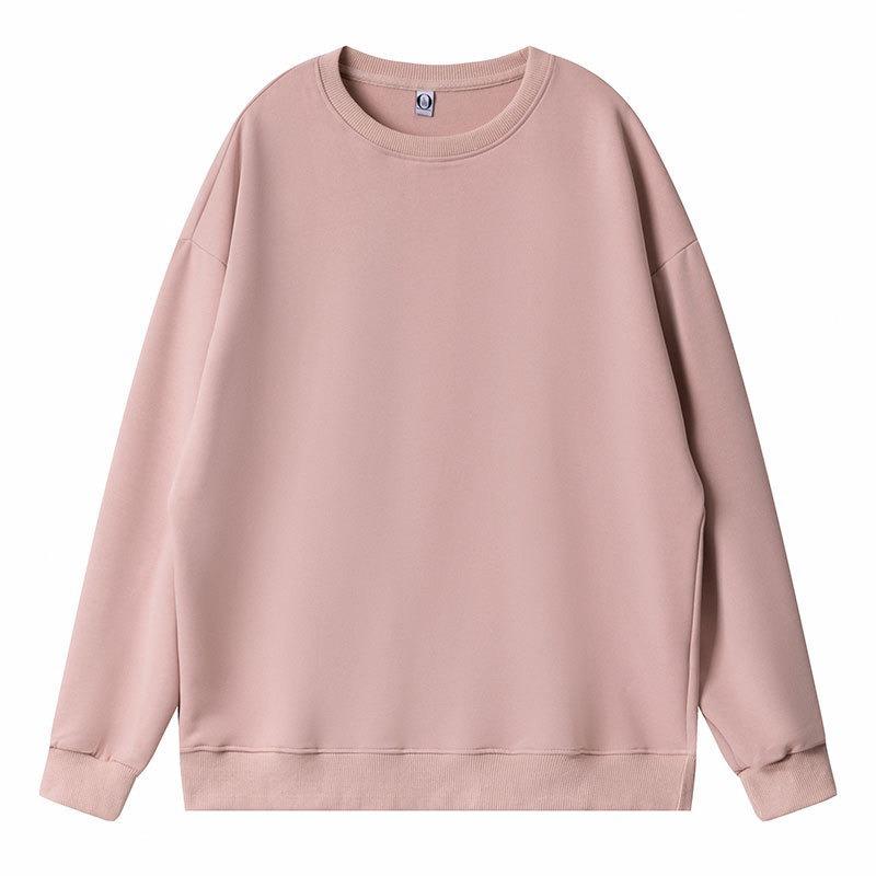 Solid-color Plain Sweatshirt For Men And Women 7