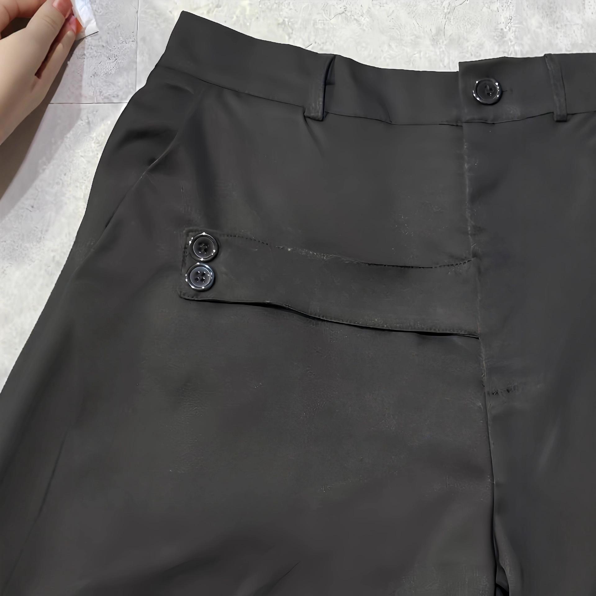 Mens Straight-leg Loose-fit Casual Pants 4