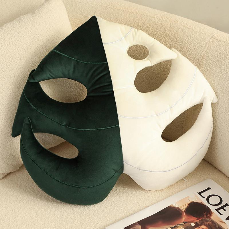Green Plant Pillow Home Philodendron 4