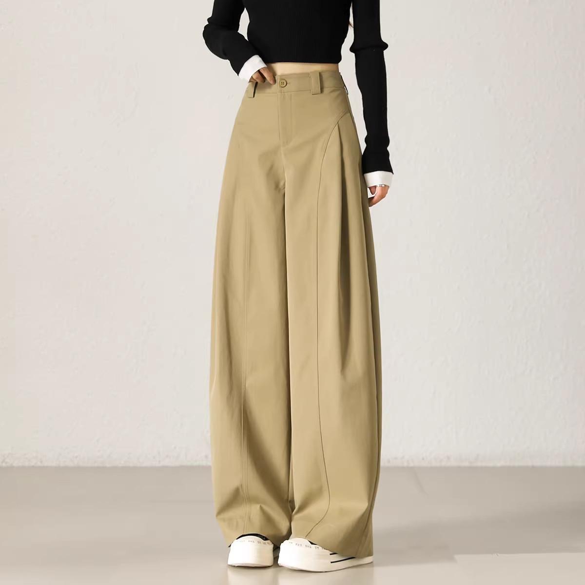 Women's New Loose Slimming Casual Wide-Leg Pants 11