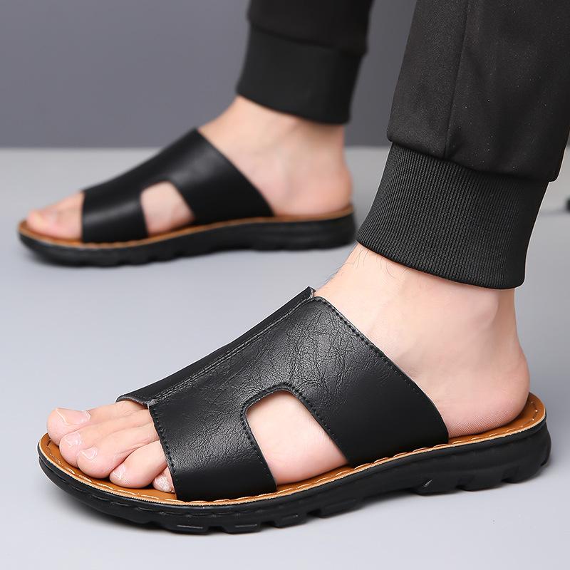 Men's Fashionable Soft-Soled Non-Slip Simple Slippers 4