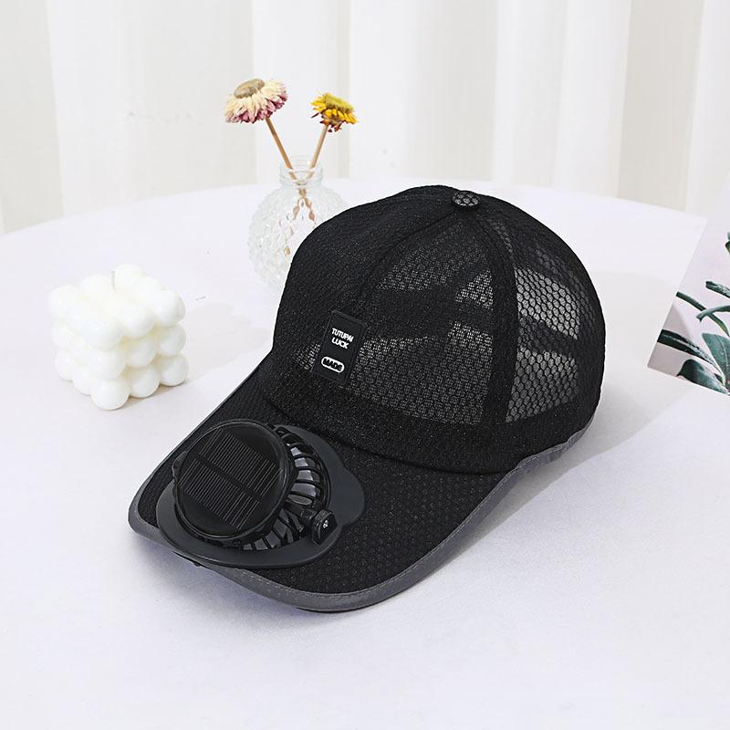 Solar Charging Fan Hat - Breathable Mesh UV Protection Baseball Cap For Men Women Summer Outdoor Sun Hat 9