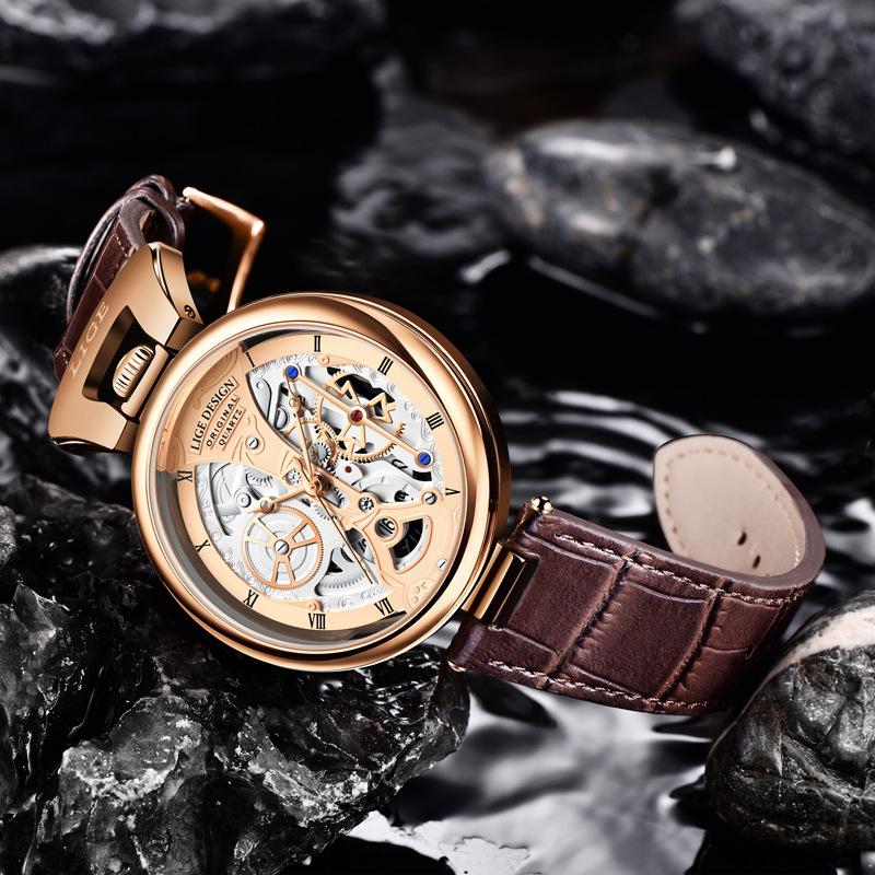 Men's Watch Fashion Waterproof Wrist Watch 3