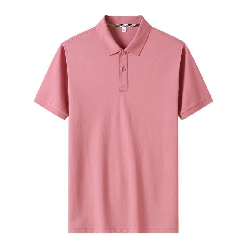 Tussah Silk Composite Polo Shirt For Men And Women 6