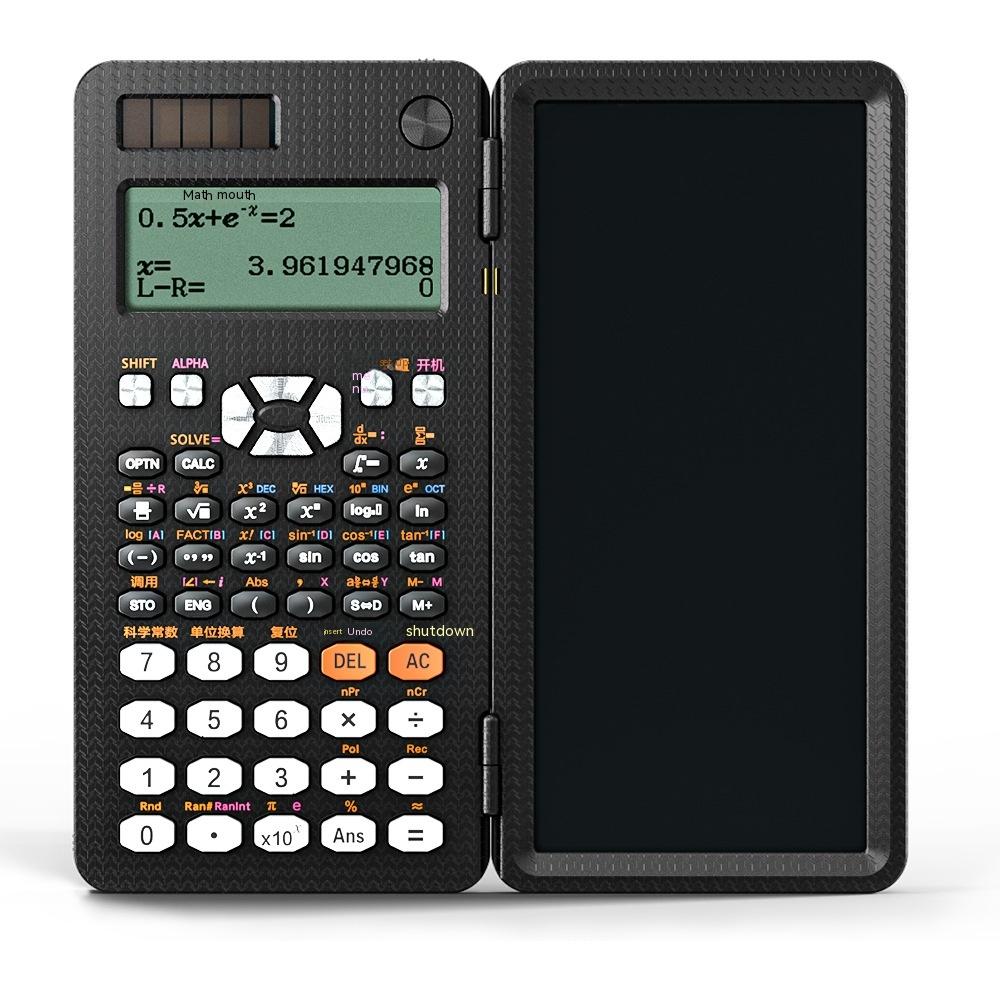 2 In 1 Foldable Scientific Calculators Handwriting Tablet Learning Function Calculator  Foldable Desk Scientific Calculators 5