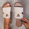 Beige White
