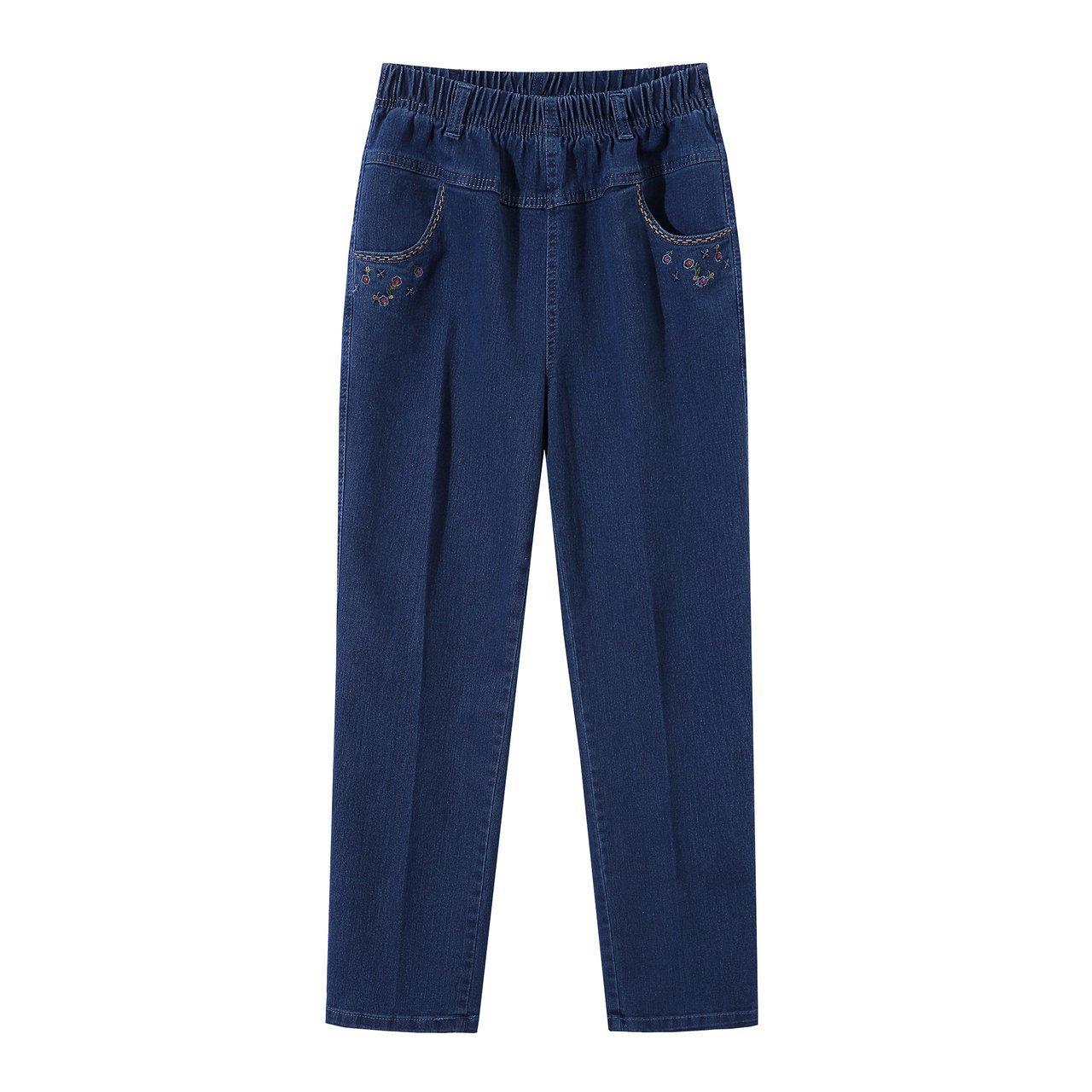 Women's Summer Thin Fashionable Casual Jeans 6