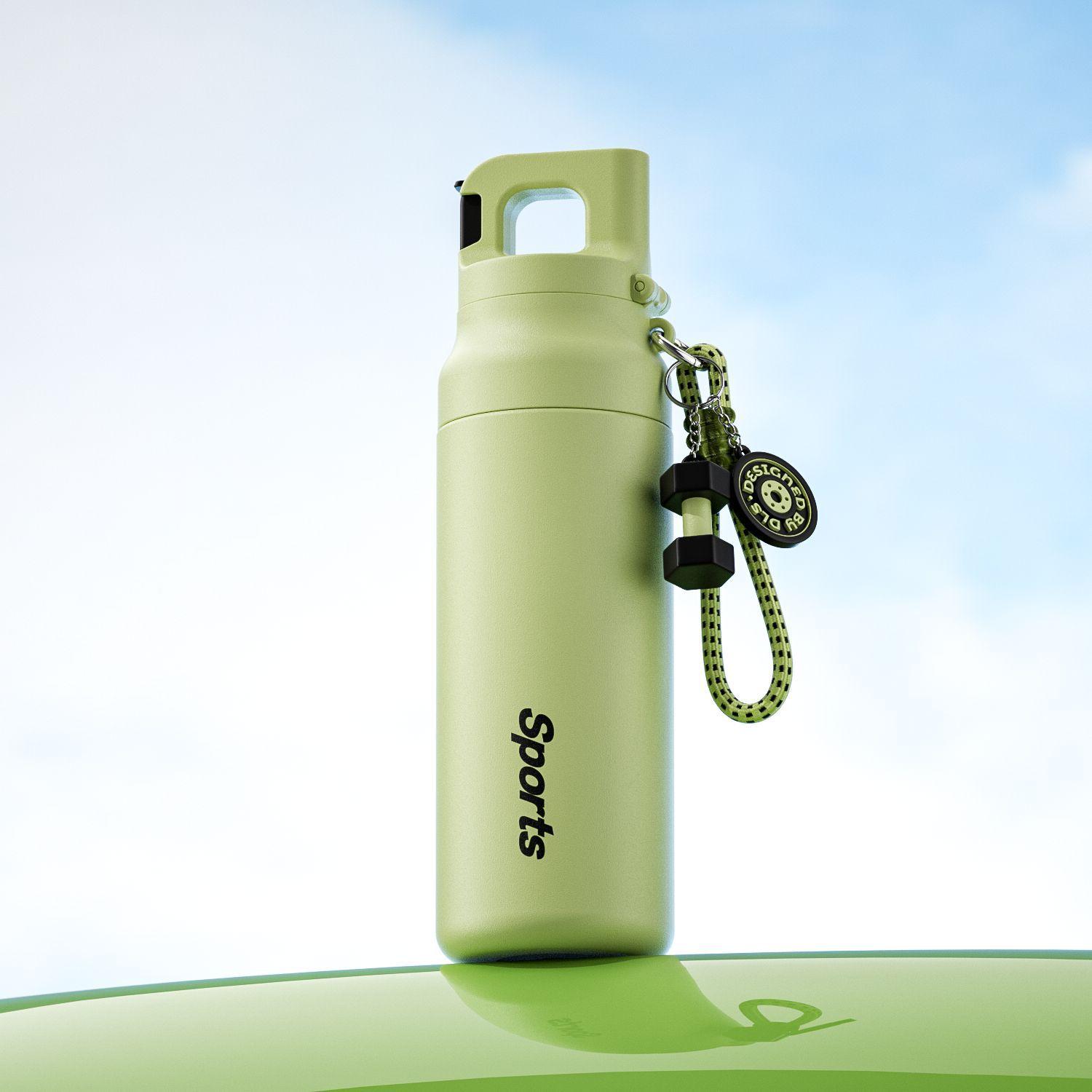 One-click Quick Opening For A Summer Cooling Sports Water Bottle 8