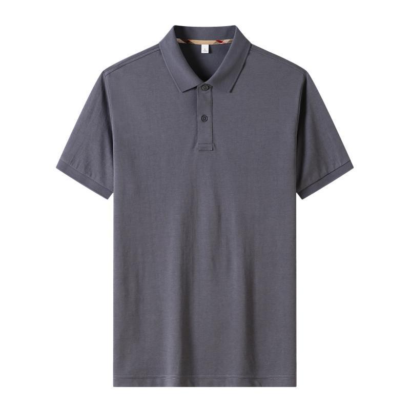 Tussah Silk Composite Polo Shirt For Men And Women 5