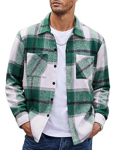Button Up Casual Retro AutumnWinter Mens Shirt 17