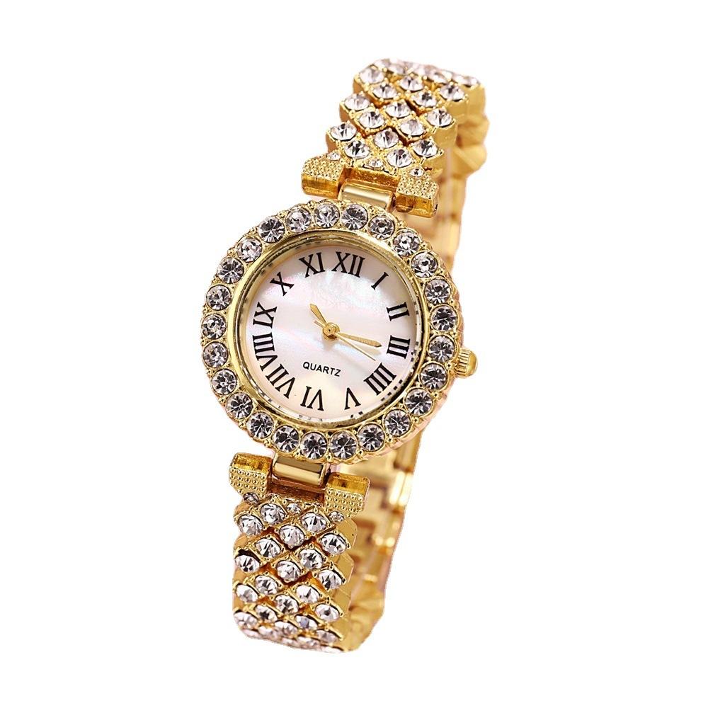 Diamond Women Watches Luxury Fashion Rhinestone Quartz Bracelet Wrist Watch For Women 11