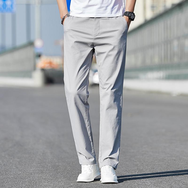 SpringSummer Lightweight Business-Casual Trousers For Men 7