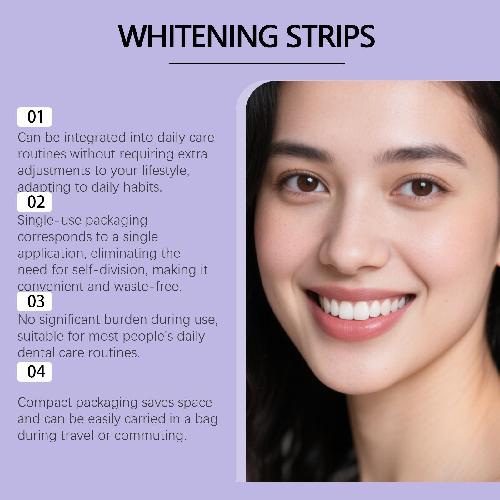 Purple Teeth Whitening Strips 3