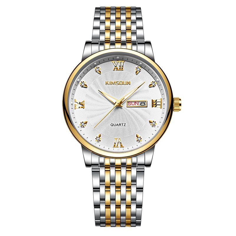 Calendar Waterproof Quartz Watch For Men 7