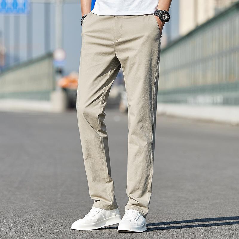 SpringSummer Lightweight Business-Casual Trousers For Men 8