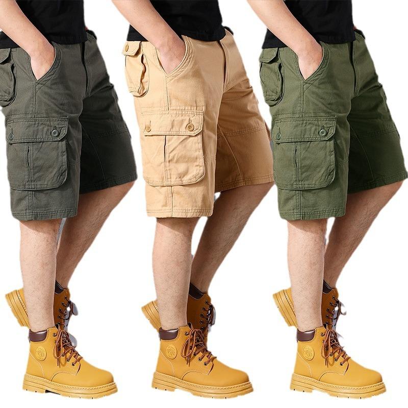 Mens Plus-size Casual Straight-leg Pants 5