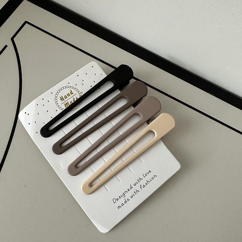 Coffee Color Series Barrettes Combination Retro Temperament 11