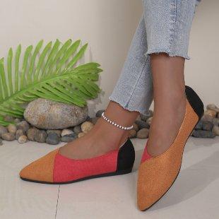 Women's Springsummer Ankle Socks Low-cut Flat Shoes 3