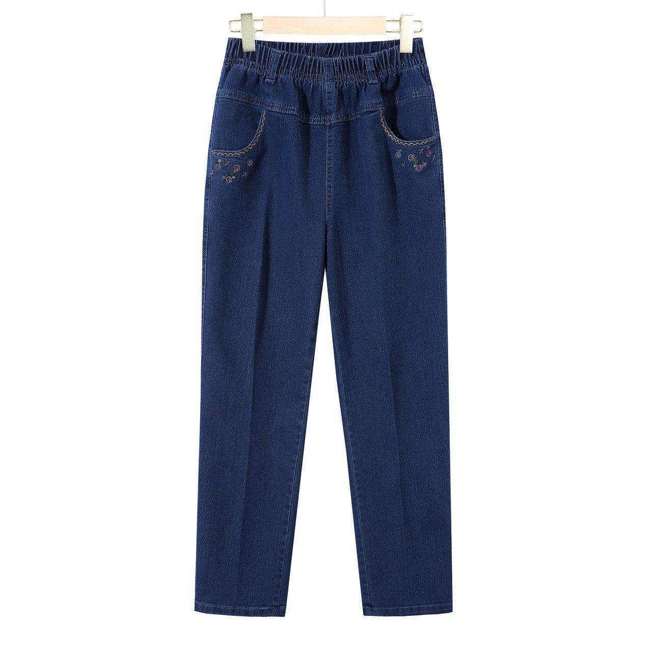 Women's Summer Thin Fashionable Casual Jeans 9