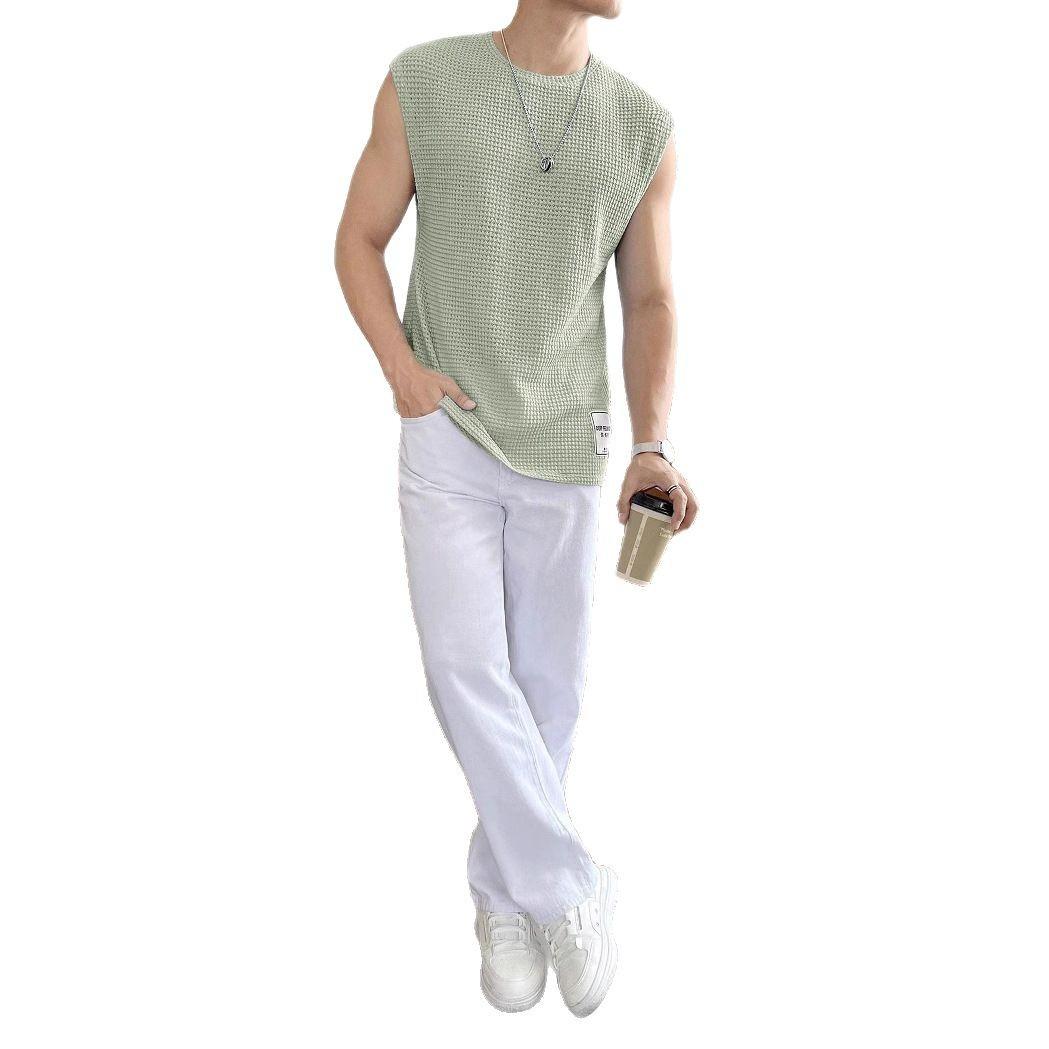 Mens Loose-Fit Fashionable Casual Sports Vest 5