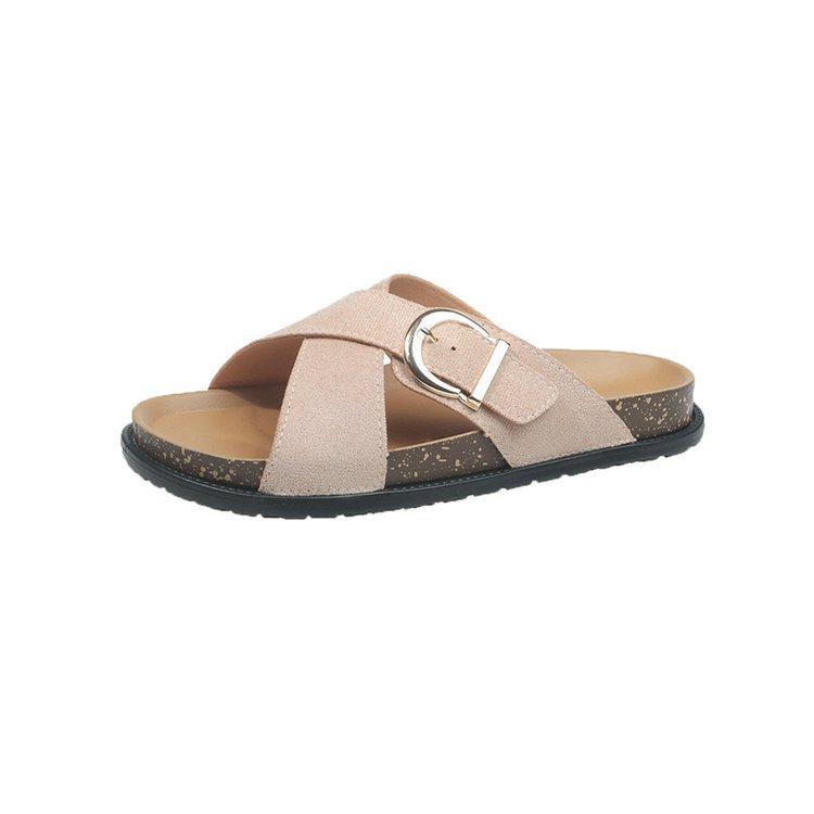 Mori-style Gentle Thick-soled Sandals For Women
