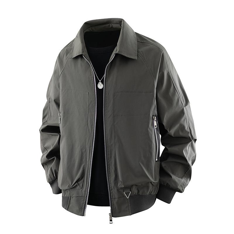 Fashionable Casual Pilot Jacket Coat Men 3