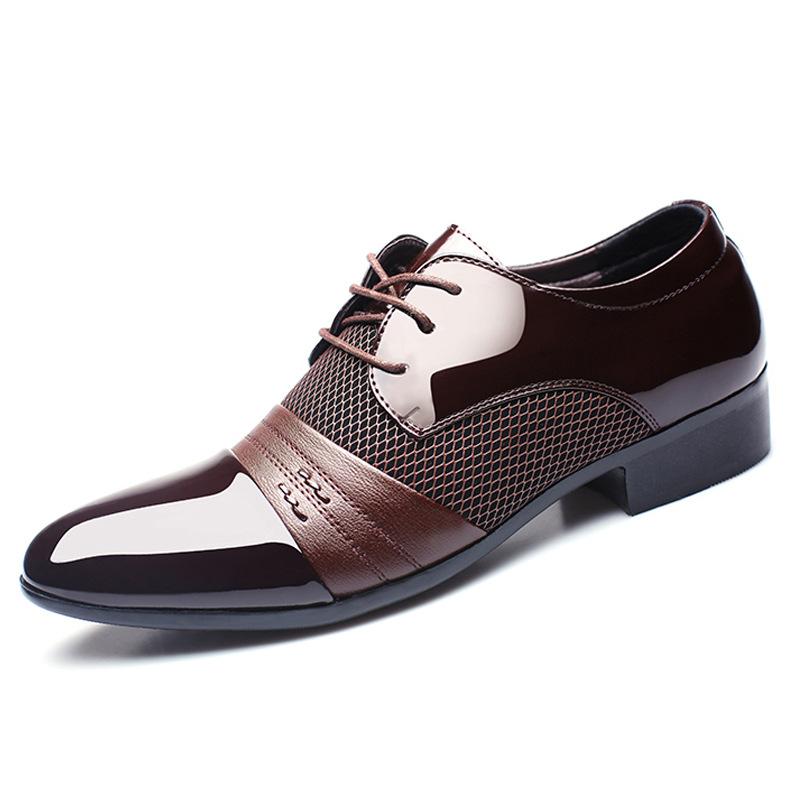 Fashionable Korean-style Leather Shoes For Men 5