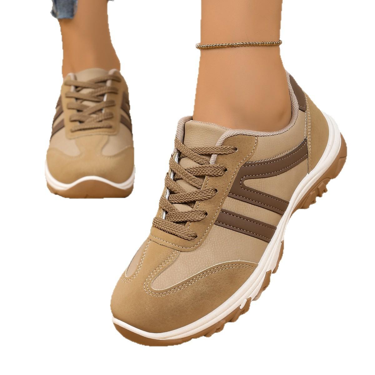 Retro Color-Block All-Match Dr Martens-style Casual Shoes For Women 5