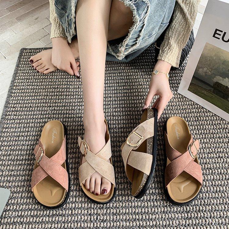 Mori-style Gentle Thick-soled Sandals For Women 3