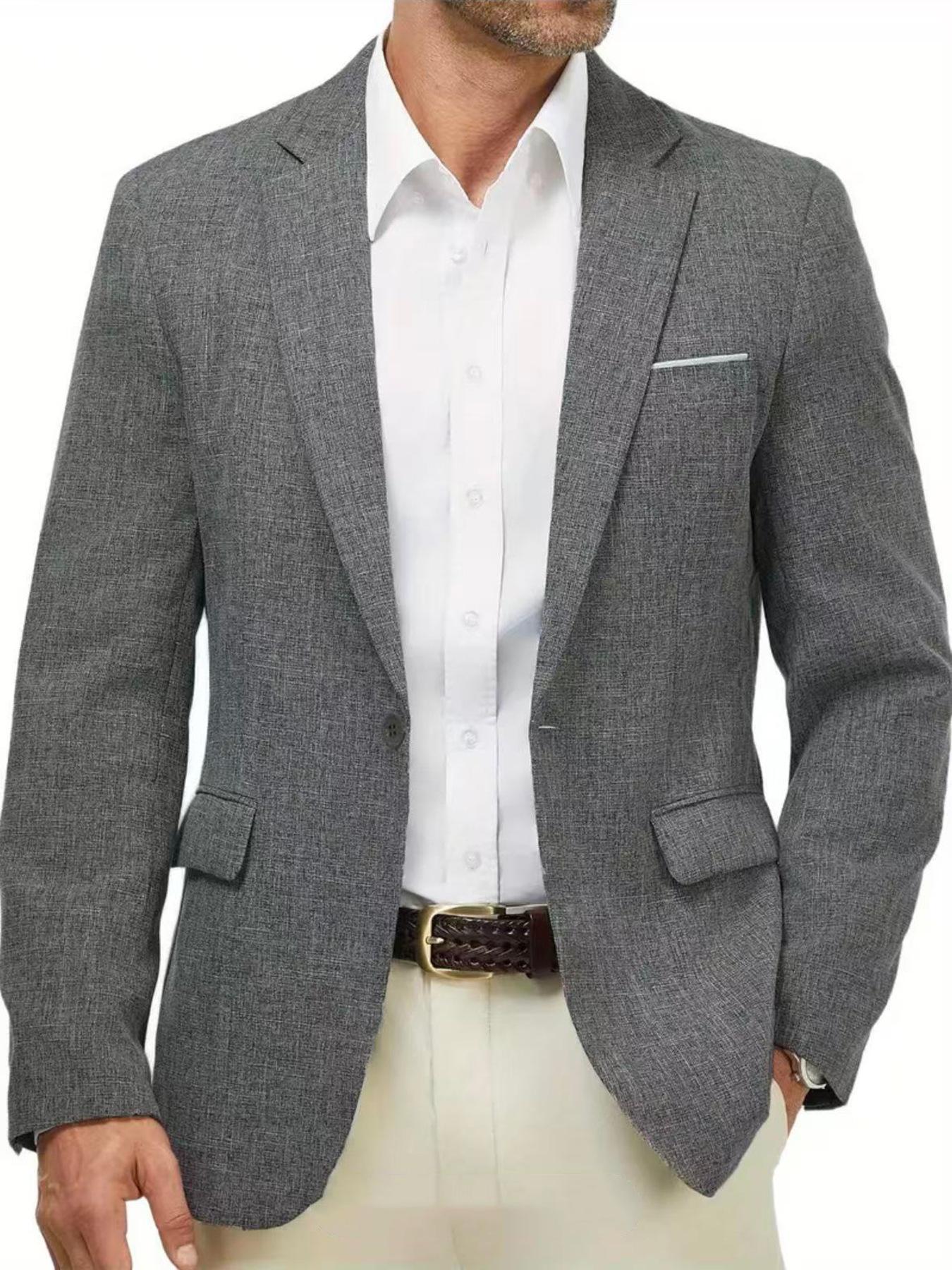 Italian-style Summer Mens Lightweight Casual Jacket 7