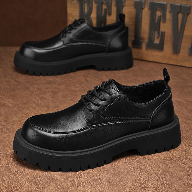 Mens Business Dress Soft Leather Shoes 4
