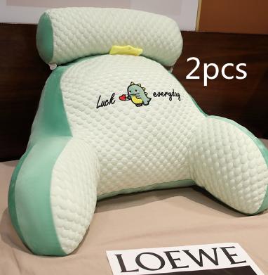 Sofa Fluffy Cushion Luncheon Pillow Triangle Reading Cushion Bedside Soft Large Backrest Lumbar Cushion Office Chair Cushion 13