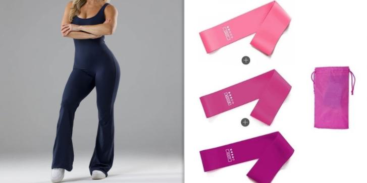 Slim Fit Hip Raise Jumpsuit Sexy Backless Exercise Yoga Clothes 12