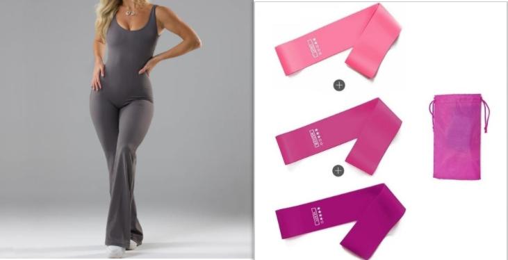 Slim Fit Hip Raise Jumpsuit Sexy Backless Exercise Yoga Clothes 13