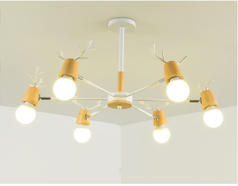 Modern Minimalist Ceiling Lamp Nordic Creative Antler Lamp 10
