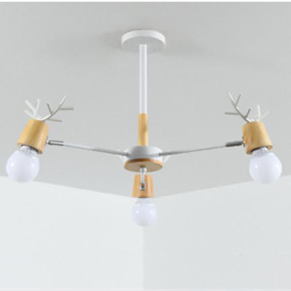 Modern Minimalist Ceiling Lamp Nordic Creative Antler Lamp 8