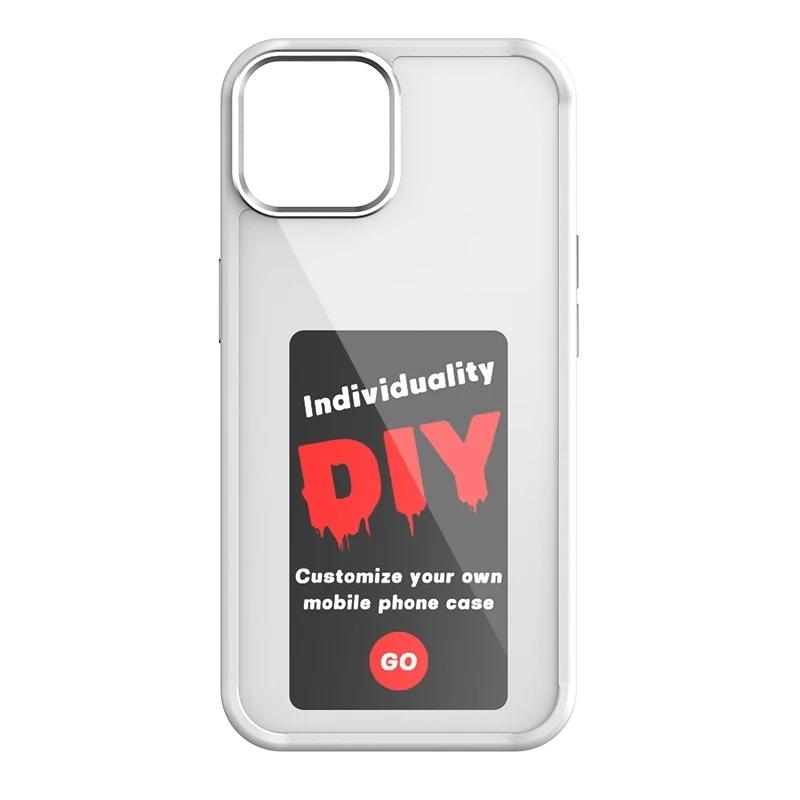 E-ink Screen Phone Case Unlimited Screen Projection Personalized Phone Cover Battery Free New Designer Luxury Phone Case 7
